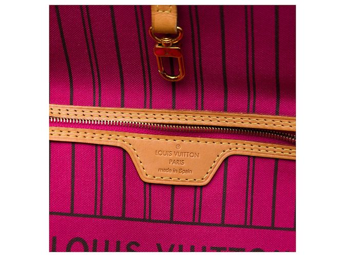 Louis Vuitton Brown Monogram Neverfull MM - vista 5