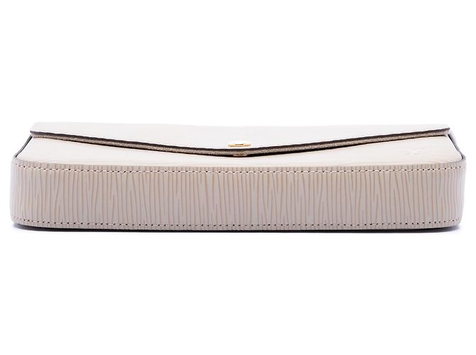 Pochette Félicie Louis Vuitton Beige Epi Pochette Felicie - vista 3