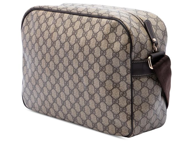 Gucci Beige GG Supreme Crossbody - vista 2