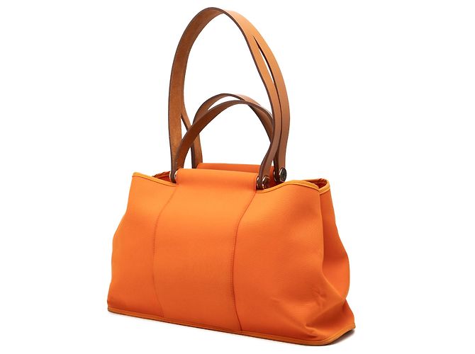 Hermès Orange Toile Cabag Elan PM - vista 2