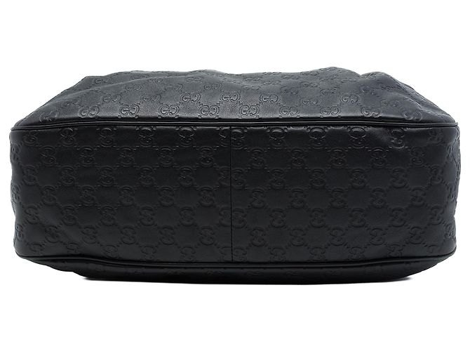 Borsa Tote Gucci Black Guccissima Sukey - vista 3