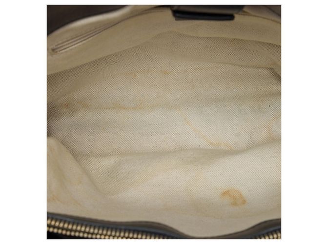 Borsa Tote Gucci Black Guccissima Sukey - vista 4