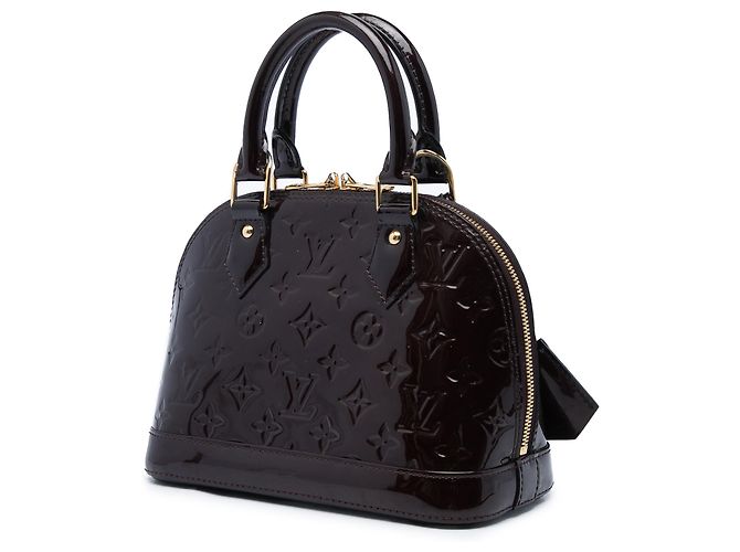 Louis Vuitton Purple Monogram Vernis Alma BB - vista 2