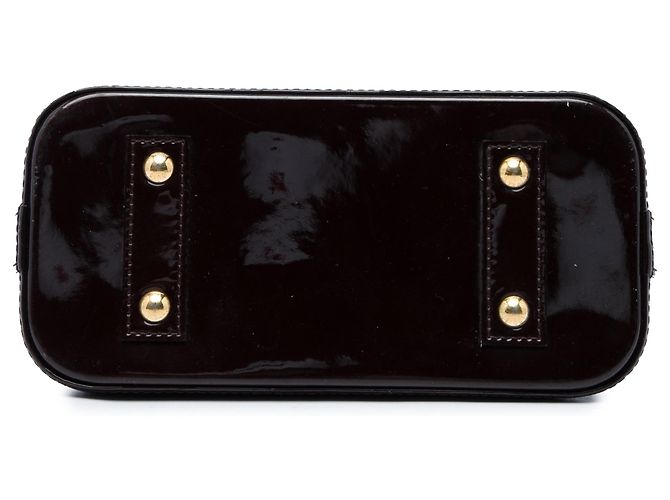 Louis Vuitton Purple Monogram Vernis Alma BB - vista 3