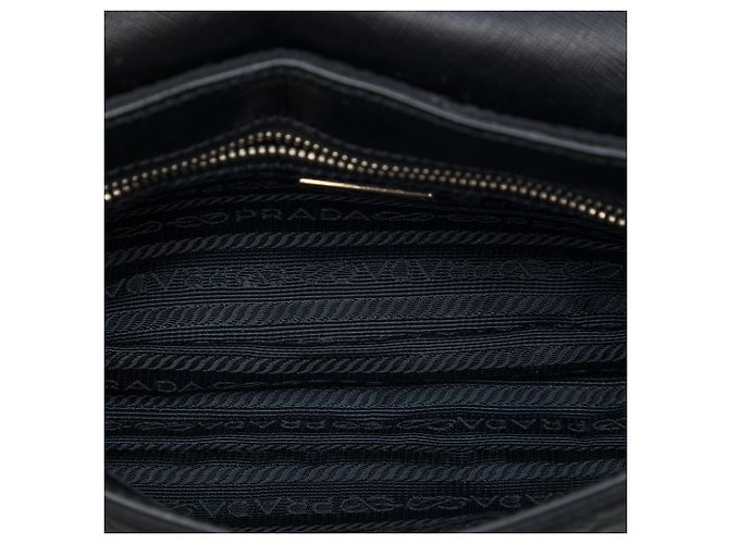 Prada Black Impuntu Tessuto Crossbody - vista 4