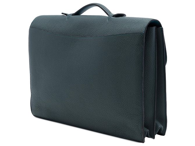 Sac à dépêches Hermès Blue Togo Verso Sac a Depeches 38 - vista 2