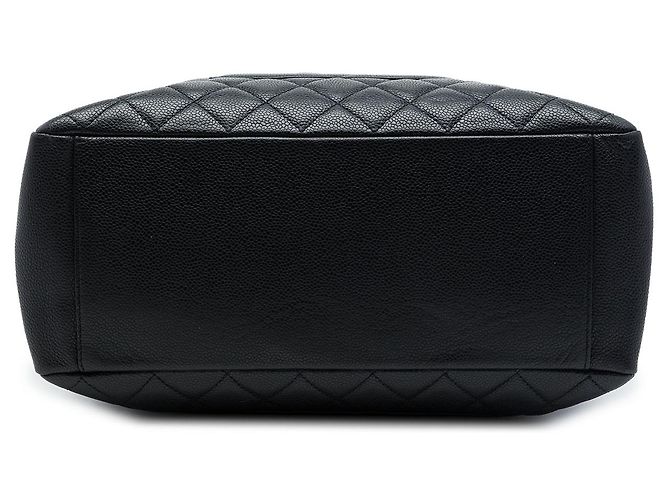 Chanel Black Caviar Grand Shopping Tote - vista 3