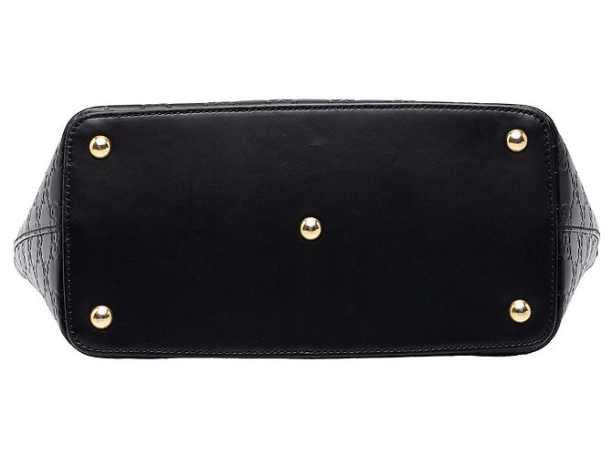 Borsa Tote Convertibile Guccissima Small Nera Gucci - vista 3