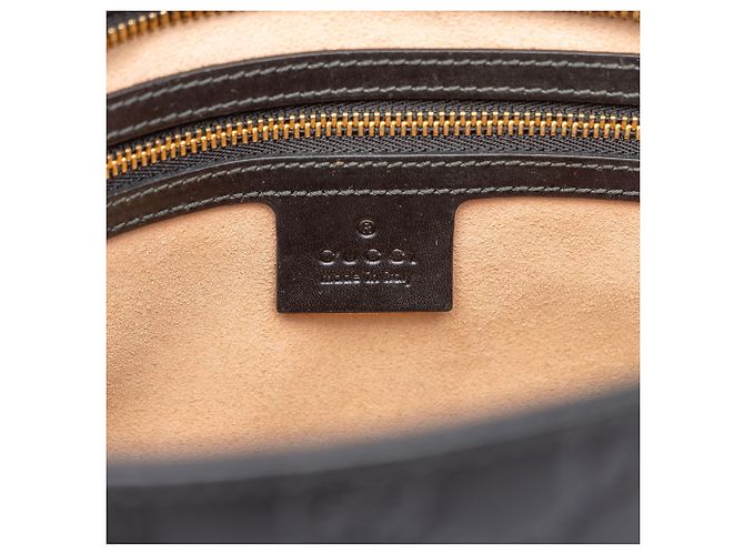 Borsa Tote Convertibile Guccissima Small Nera Gucci - vista 6