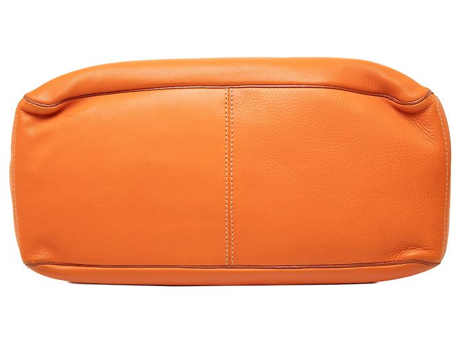 Céline  mala Boogie Celine em couro laranja - vista 3