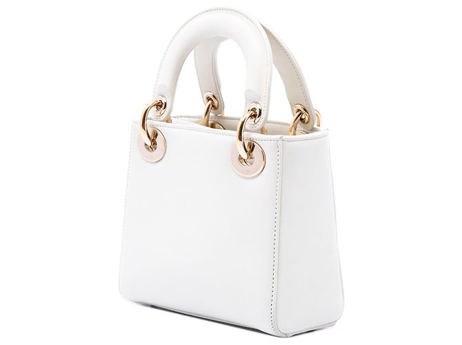 Dior White DiorAmour Niki De Saint Phalle Mini Calfskin Lady Dior - vista 2