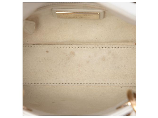 Dior White DiorAmour Niki De Saint Phalle Mini Calfskin Lady Dior - vista 4