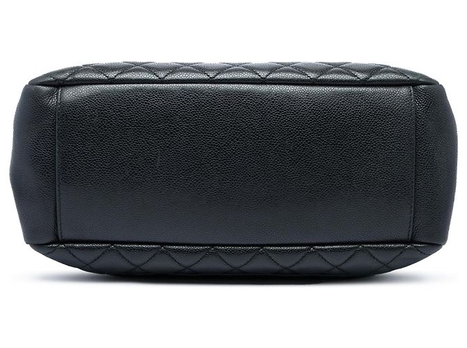 Chanel Black Caviar Grand Shopping Tote - vista 3