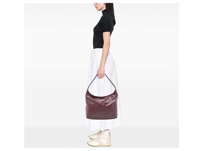 Goyard Red Goyardine Boheme Hobo - vista 6