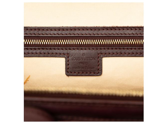Louis Vuitton Red Monogram Mini Lin Josephine PM - vista 5