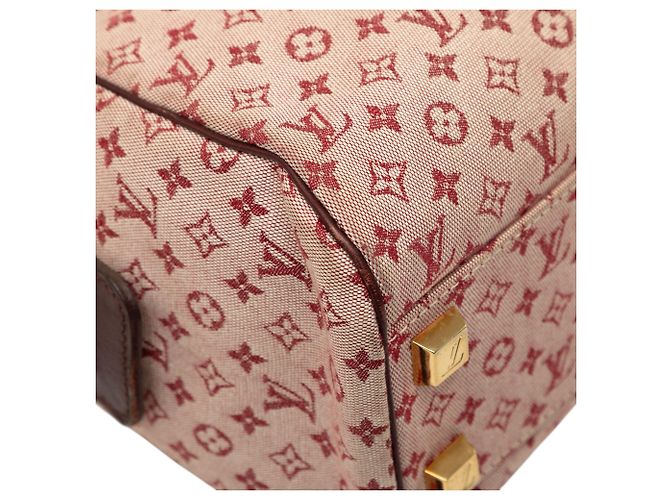 Louis Vuitton Red Monogram Mini Lin Josephine PM - vista 7