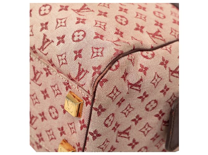 Louis Vuitton Red Monogram Mini Lin Josephine PM - vista 8