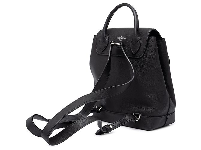 Louis Vuitton Black Taurillon Lockme Backpack - view 2