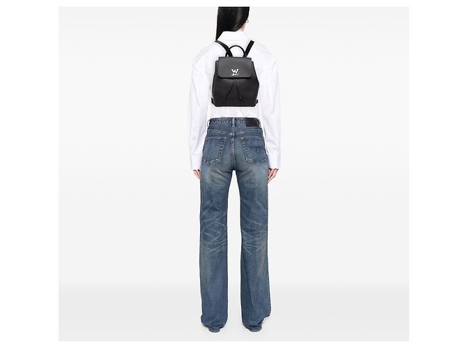 Louis Vuitton Black Taurillon Lockme Backpack - view 6