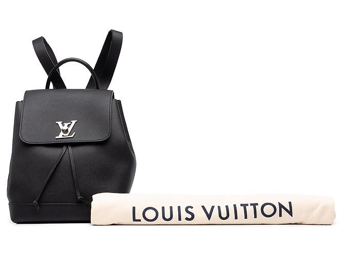 Louis Vuitton Black Taurillon Lockme Backpack - view 7