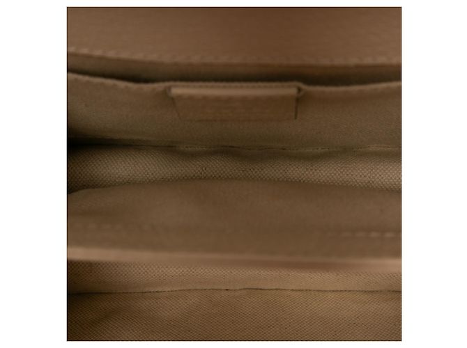 Borsa Satchel Mini Dionysus Web in pelle di vitello bianca con bambù Gucci - vista 4