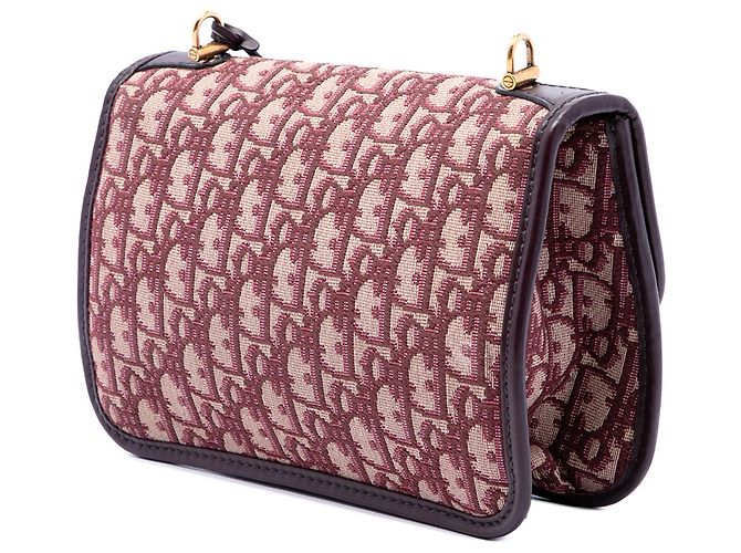 Dior Red Oblique Canvas DiorAddict Flap - Ansicht 2