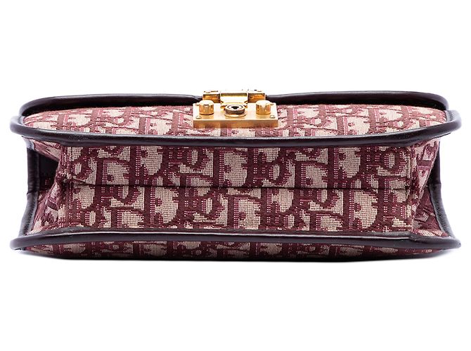 Dior Red Oblique Canvas DiorAddict Flap - Ansicht 3