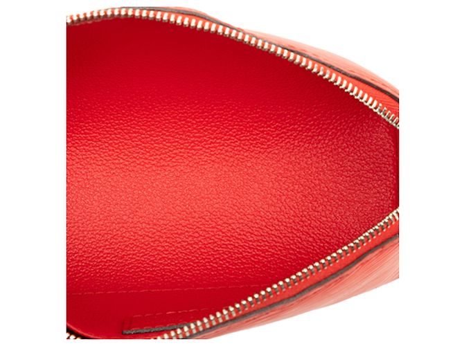 Necessaire Louis Vuitton Red Epi PM - vista 4