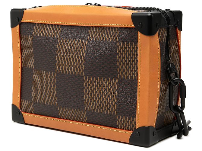 Louis Vuitton Brown Nigo Giant Damier Ebene Monogram Soft Trunk - vista 2