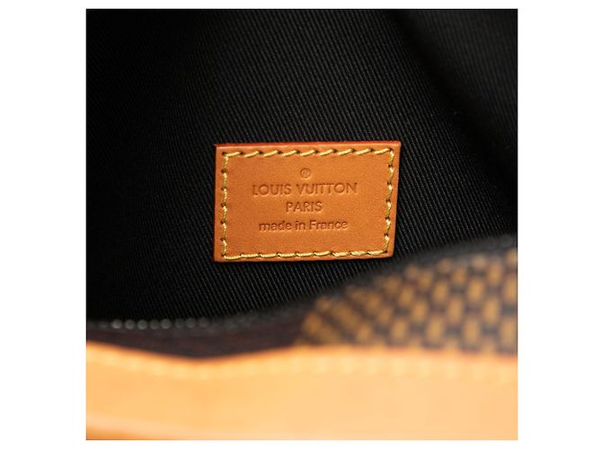 Louis Vuitton Brown Nigo Giant Damier Ebene Monogram Soft Trunk - vista 5