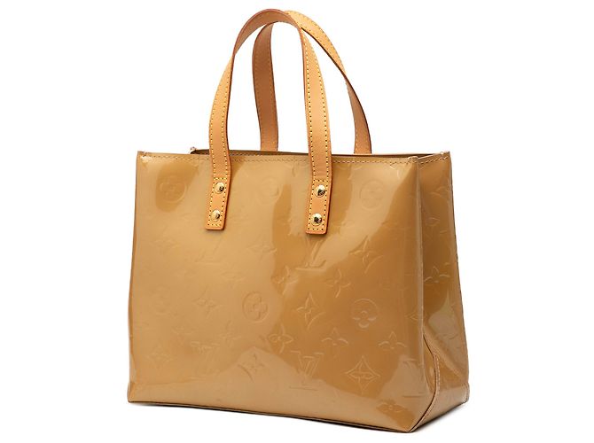 Louis Vuitton Beige Monogram Vernis Reade PM - vista 2