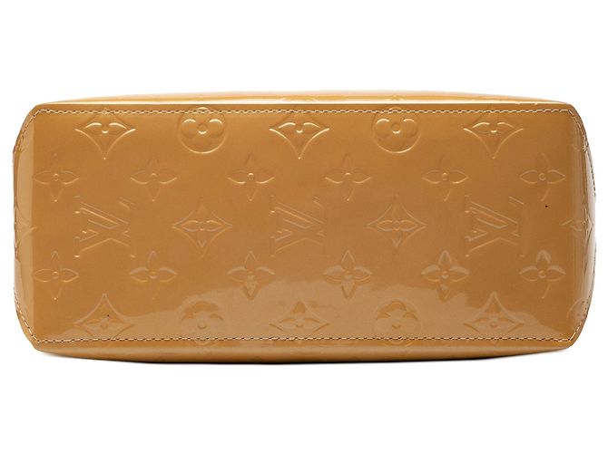 Louis Vuitton Beige Monogram Vernis Reade PM - vista 3