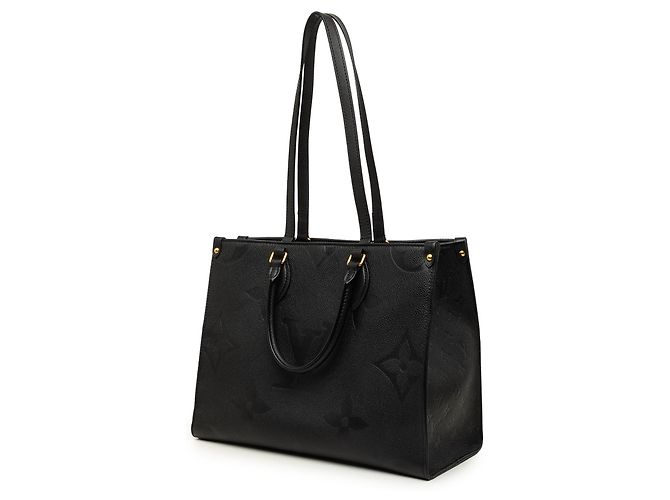 Louis Vuitton Black Monogram Empreinte Giant Onthego MM - Ansicht 2