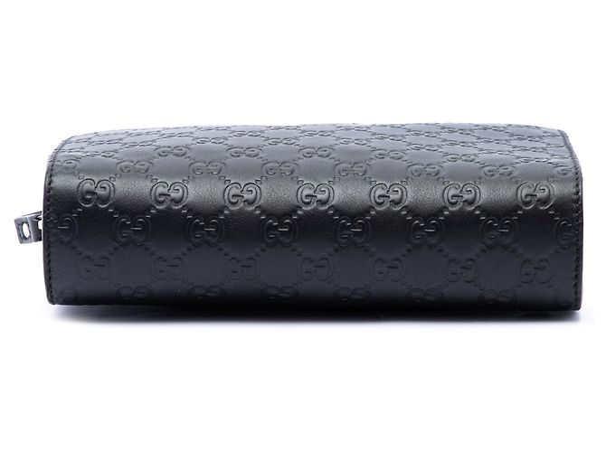 Clutch Gucci Black Guccissima - vista 3