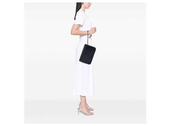 Clutch Gucci Black Guccissima - vista 6