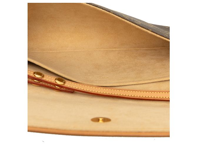 Louis Vuitton Brown Monogram Pochette Twin GM - vista 4
