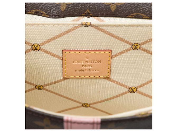 Louis Vuitton Brown Monogram Summer Trunks Pochette Metis - vista 5