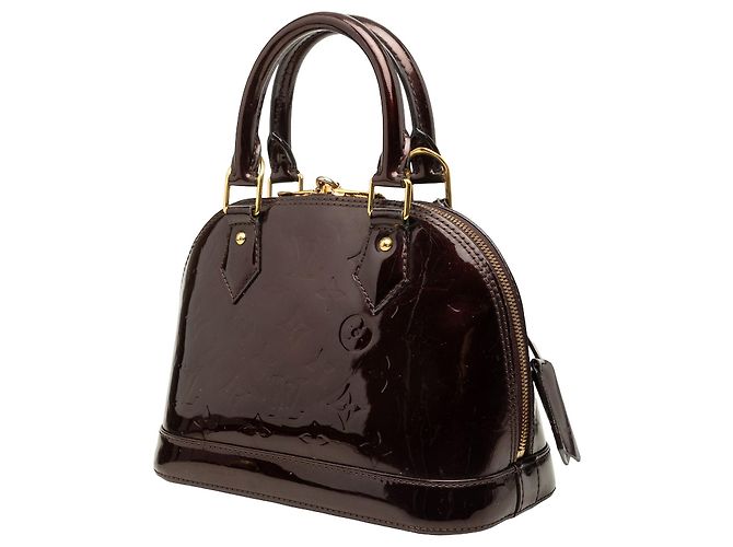 Louis Vuitton Purple Monogram Vernis Alma BB - vista 2