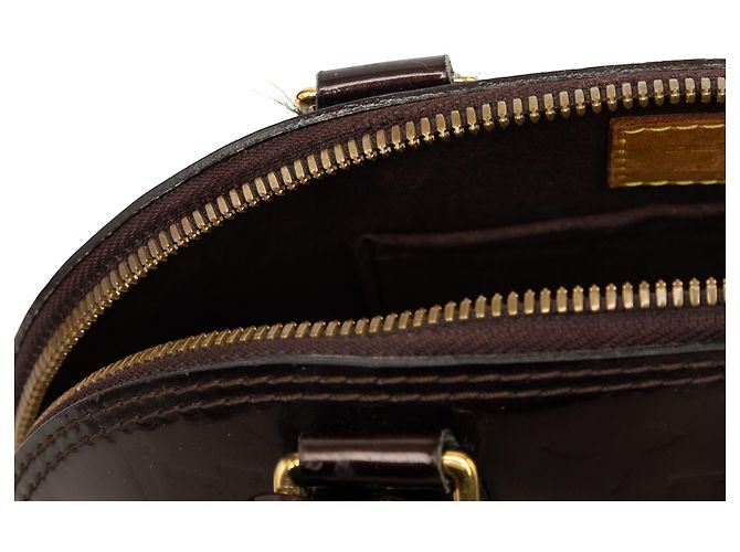 Louis Vuitton Purple Monogram Vernis Alma BB - vista 6