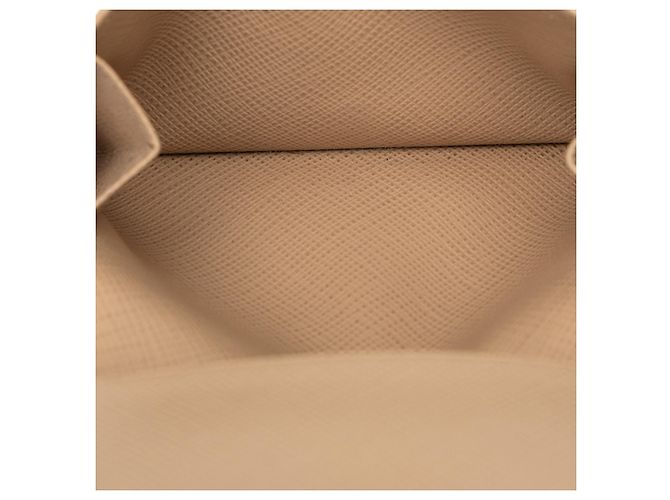 Tarjetero Prada Beige Saffiano - vista 4