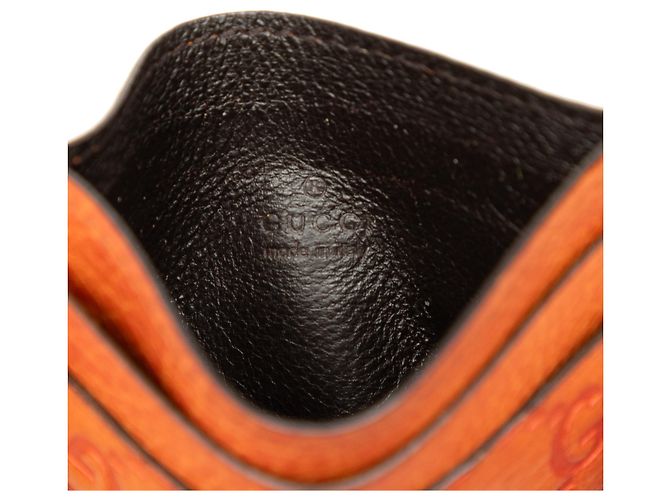 Tarjetero Gucci Orange Guccissima - vista 5