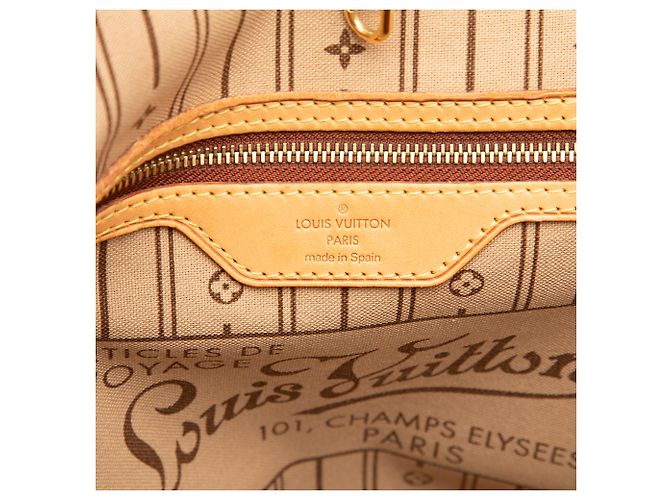 Louis Vuitton Brown Monogram Neverfull MM - vista 5