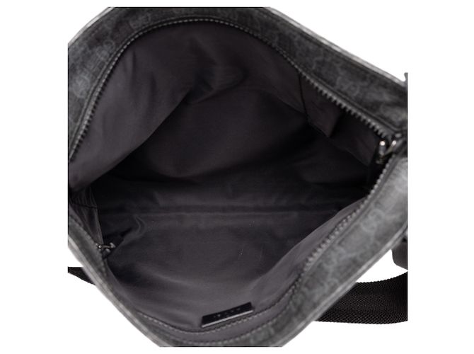 Borsa a tracolla Gucci Black GG Supreme - vista 4