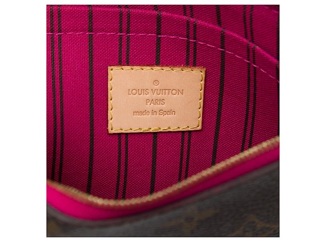 Bolso Louis Vuitton Brown Monogram Neverfull MM - vista 5