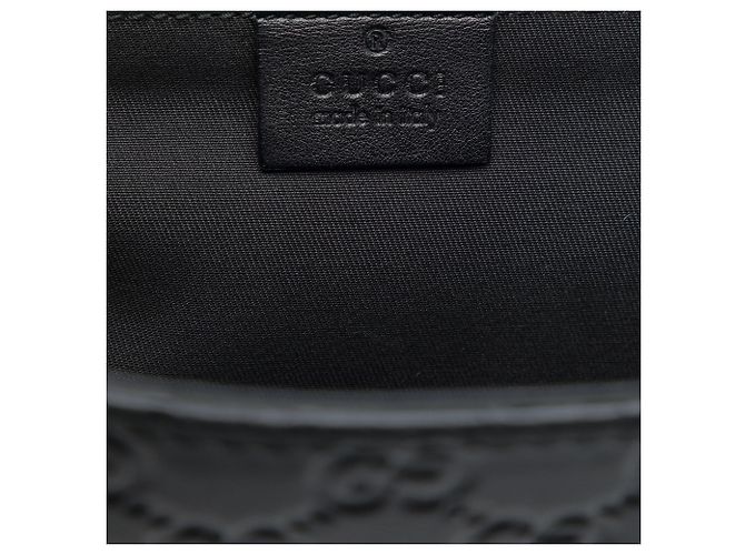 Borsa Business Gucci Black Guccissima - vista 5