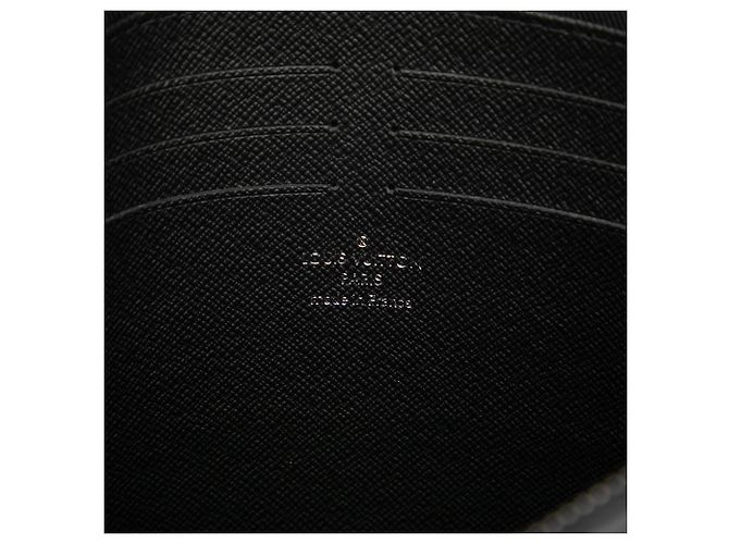Louis Vuitton Black Monogram Eclipse Pochette Voyage MM - vista 5