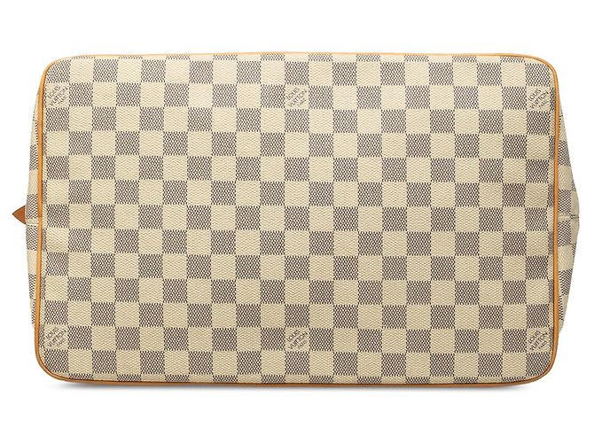 Louis Vuitton White Damier Azur Saleya GM - vista 3