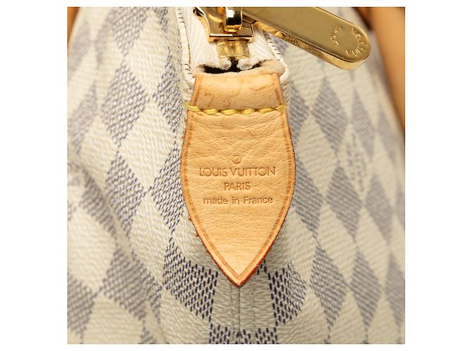 Louis Vuitton White Damier Azur Saleya GM - vista 5