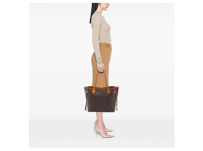 Louis Vuitton Brown Monogram Neverfull Inside Out MM - vista 6