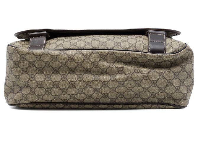 Gucci Beige GG Supreme Crossbody - vista 3